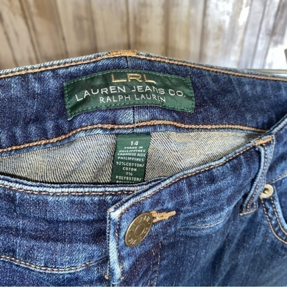 Ralph Lauren Darker Wash Bootcut Jeans - Picture 5 of 6